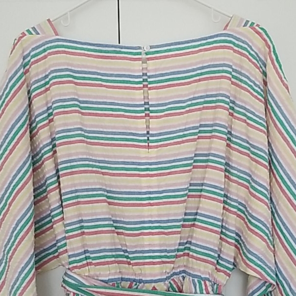 J.crew Rainbow Striped Seersucker Dress - Picture 10 of 10